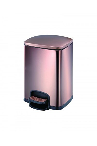 SMASH DESIGN LUXURY BINS Pedal Trash Bin, Rose Gold, PRH-SJ15-F01, 15L