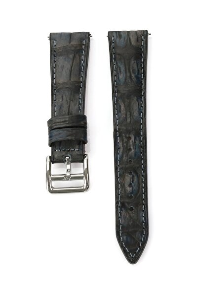 Onywatch 20 mm Gerçek Timsah Derisi Kordon / 20 mm Deri Kordon / 20 mm Kordon...