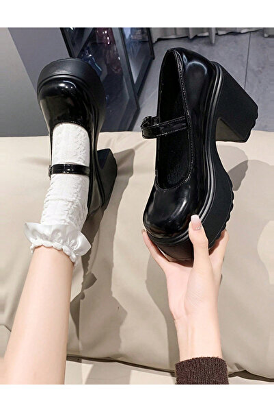 Sheya heeled shoes, black