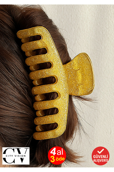 cityvision Silvery Mustard Color Rake Model Latch Buckle 11 cm - Stylish and ...