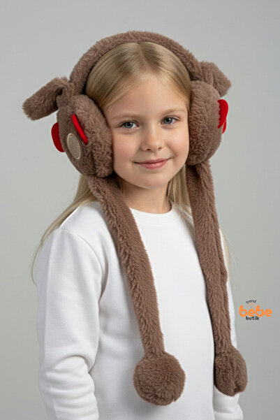 Trend Bebe Butik Căști de pluș cu urechi de iepure, cu sunete și urechi mobil...