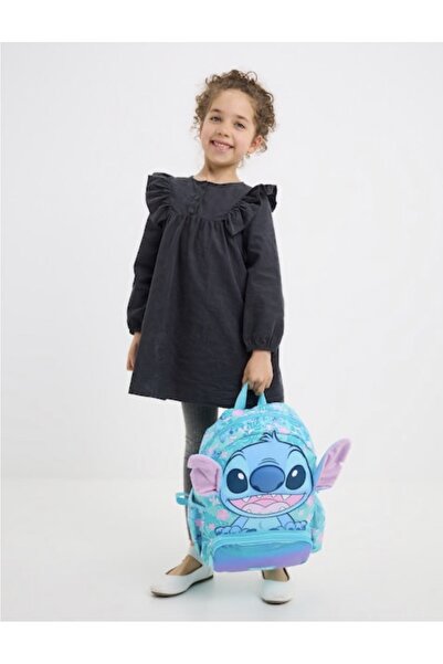 SMIGGLE Junior Backpack with Stitch Hat