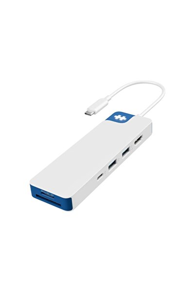 Other Hyper HyperDrive Flex 8 Port USB-C Hub, Blue | Hyper