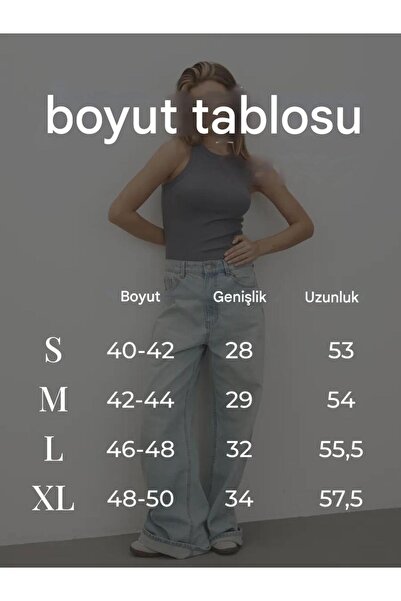 LİRONA 27464 Cotton Corded Fabric Ribbed Knit Very Flexible Comfortable Halter Neck Wide Piped Knitted Tank Top Crop - Outer Wear