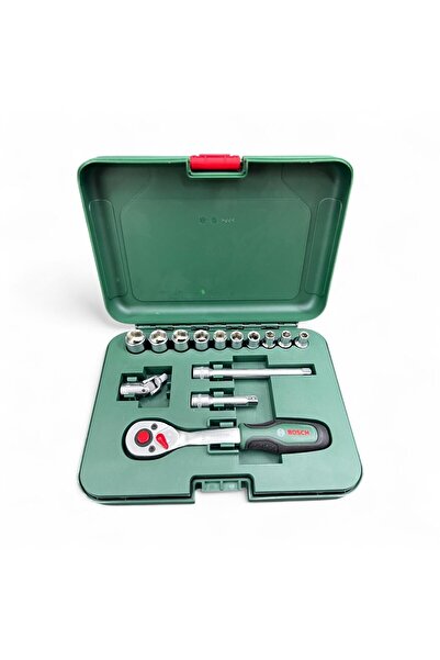 Bosch Cırcırlı Lokma Anahtar Seti 1/4'' 14 Parça 1600A02BY0