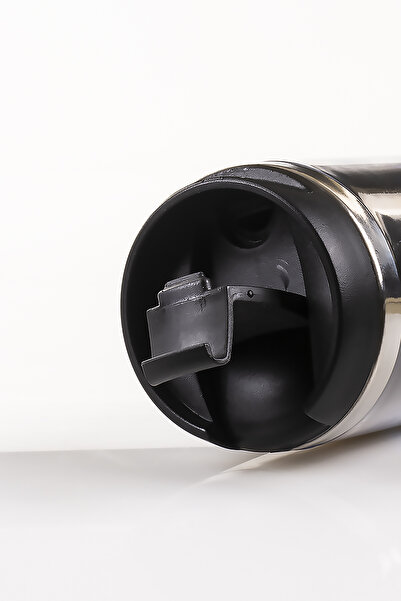 MUKKO HOME 360 ml Steel Thermos Mug – Coffee Lady Design, Steel Inner Chamber, Hot & Cold Beverage Cup