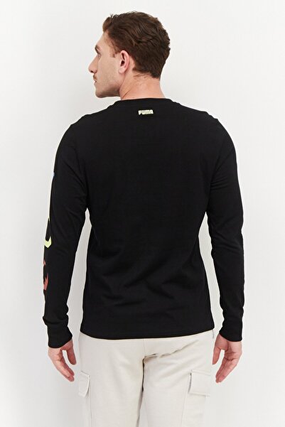 Puma Men Sportswear Fit Training Sweatshirt, Black Combo