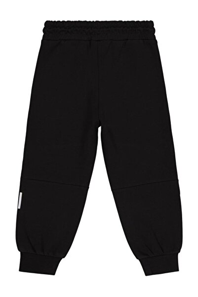 Civil Boys بنطال رياضي عالي الجودة مطبوع لعمر 2-5 سنوات - أسود لعمر 5-6 سنوات