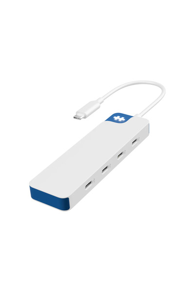 Other Hyper HyperDrive Flex 4 Port USB-C Hub, Blue | Hyper
