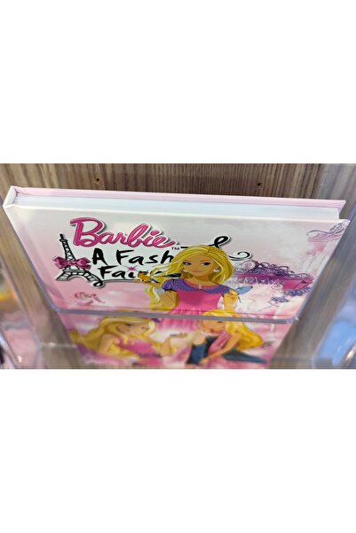 ada çanta kırtasiye A5 Size Hard Cover Multi-Purpose Lined Notebook with Barbie Figure Ad85500