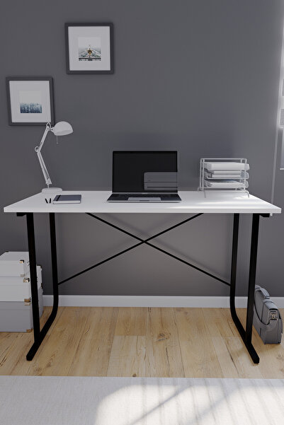 Morpanya Cendy Metal Çalışma Masası Laptop Bilgisayar Masası Ofis Masası 60x100 Cm