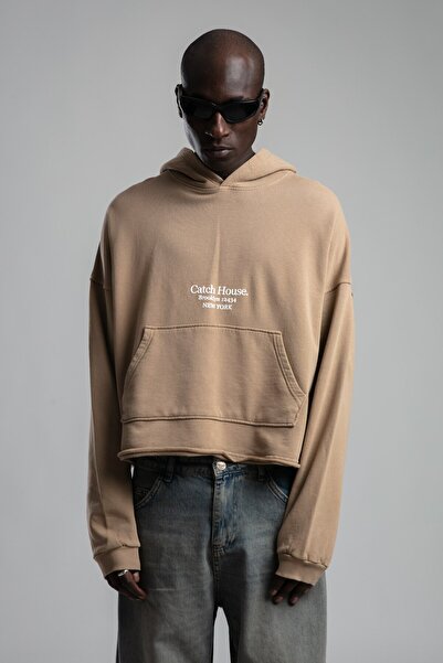 catchjeansro Oversized cropped sweatshirt