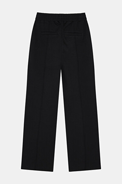 W Collection Black Wide-Leg Sports Pants