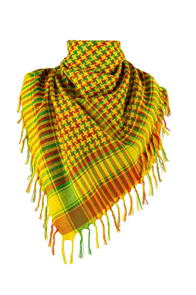 moda nokta Puşi Kefiye Regional Shalchok Multicolored