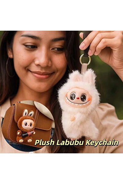 synshop Labubu Coca Cola Kola Seri Popmart Figür 1Adet Basmalı Silgi Peluş Oyuncak Anahtarlık Çanta Süs