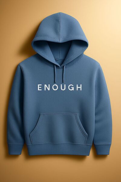 ADAMARA هودي Urban Comfort مصنوع من القطن بنسبة 100%