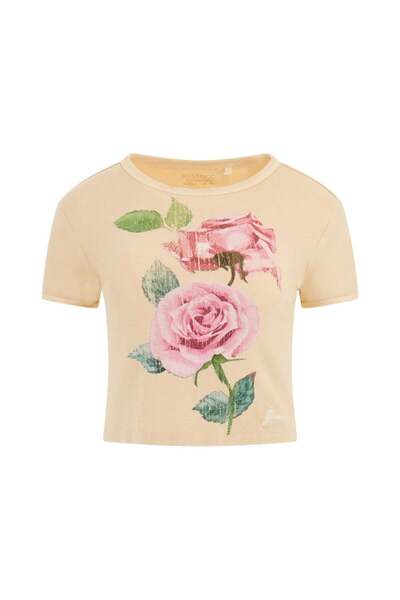 Guess Women's T-shirt Beige