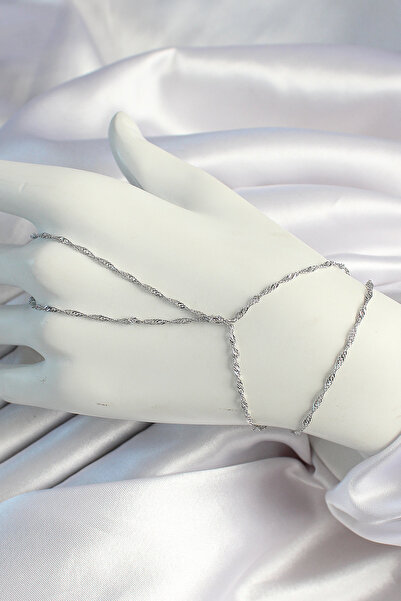 Skygo Brass Silver Color Flexible Auger Chain Shahmeran - Tj-Sn645