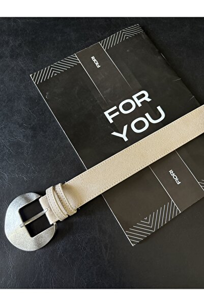 Fiori Γυναικεία ζώνη παντελονιού με οβάλ αγκράφα, ζώνη για σακάκι, ζώνη για φόρεμα, ζώνη για πουκάμισο