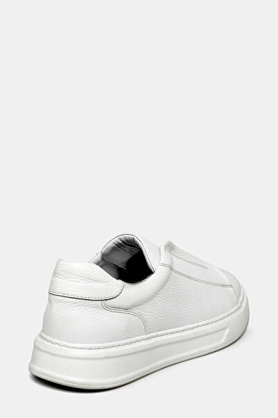W Collection White Leather Sports Shoes