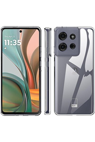 bestcase Husa Clear Slim TPU για Motorola Moto G75, Διαφανής