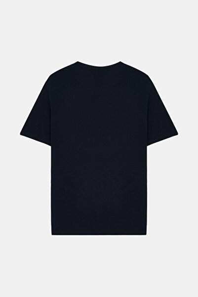 W Collection Dark Blue Crew Neck T-Shirt