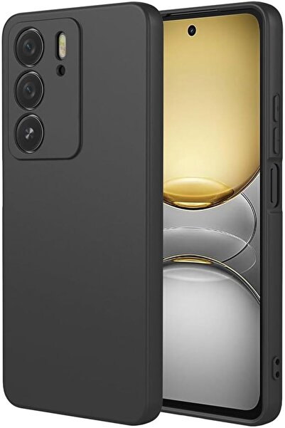 bestcase Husa Premium Silicon pentru Realme 14x, Negru