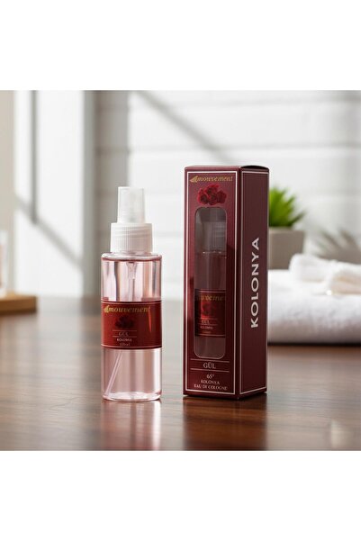 MOUVEMENT Gül Bahçesi 100 ml Kolonya – Klasik ve Romantik Bir Dokunuş
