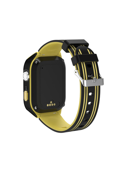 SMART TabbyBoo MAX GPS smartwatch for kids, 4G, large screen 1.83 inch, Yellow/Black