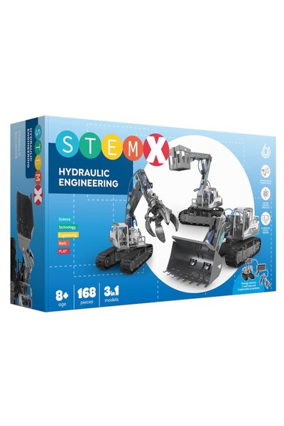 OEM Play and Build Set - Stemx Hydraulic Bulldozer 3 in 1