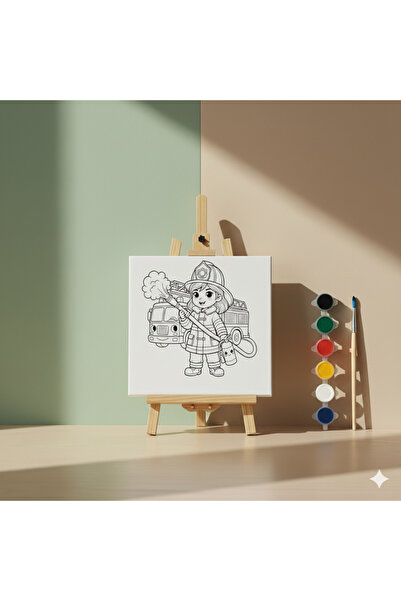 Hobiuniverse Çocuklar Için Kahraman Meslekler Kahraman Itfaiye Eri Eğitici Bo...