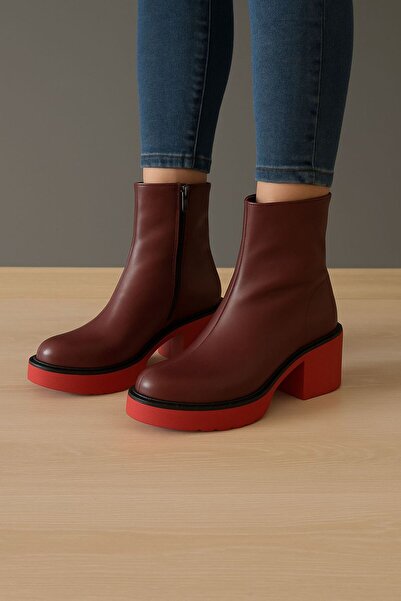 NEWGÜLTEKİN HAKKİ DERİ RAHAT KALIP FERMUARLI BİLEK ÜZER BOT