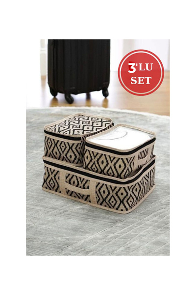 KDR Οργάνωση βαλίτσας 3 τεμαχίων Οργανωτής τσάντας ταξιδιού