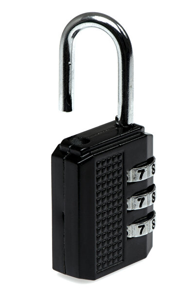 zola Metal lacquered with cipher, Zola, black, with 3 rings, 5x2.5 cm