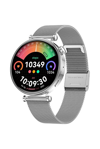 Spovan Papillon Iris AMOLED Ekran Nabız Uyku Takibi Sesli Görüşme Akıllı Saat