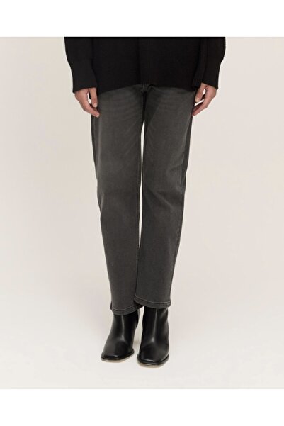 QOOQ STORE FİT DENİM PANTOLON FÜME