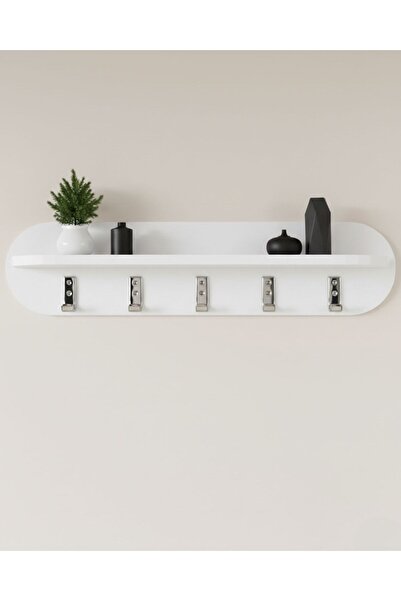 KOÇSAN Oval Vestiyer Askısı, Antre & Hol Askılığı, Askılık, Duvara Monte 80x2...