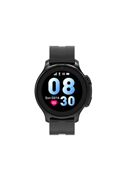 SMART TabbyBoo Kids GPS smartwatch 4G Elite, 1.78 inch, BlackGrey