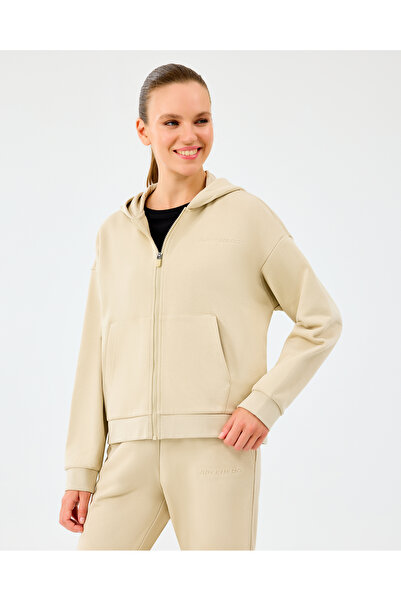 SKECHERS W Essential Full Zip Sweatshirt Women's Gray Sweatshirt S2610016-1550