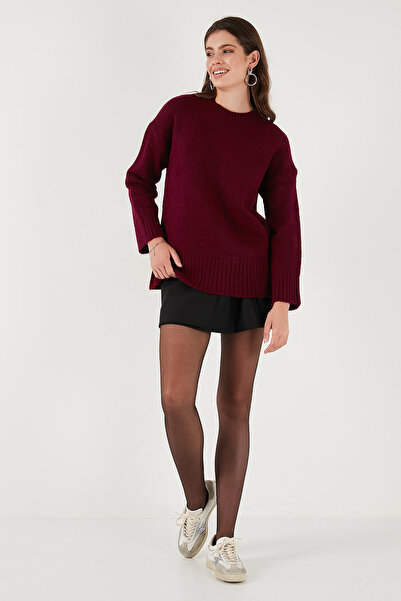 Lela Regular Fit Bisiklet Yaka Basic 2'li Paket Triko Kazak KAZAK 4616213S2