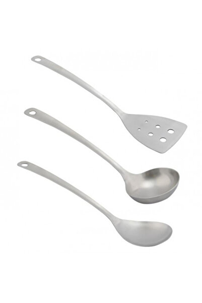 OEM Комплект от 3 метални кухненски прибора, размер 30 x 8 см