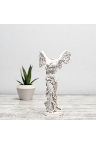 hediyeburda Heykeli Kanatlı Tanrıça Polyester 38x29cm