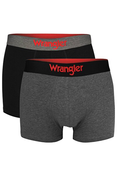 WRANGLER Men’s Boxer Shorts, Cotton, Set of 4