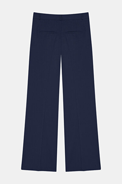 W Collection LACİVERT PİLELİ PANTOLON