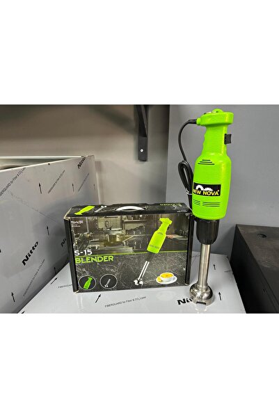 SÜPER MİKSER New Nova S15 Sanayi Tipi Endüstriyel El Blender