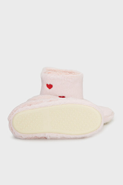 Lela Παντόφλες με μαλακή υφή με καρδιά PANDUF 6722005