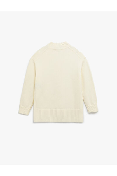 Koton Dik Yaka Uzun Kollu Triko Tunik