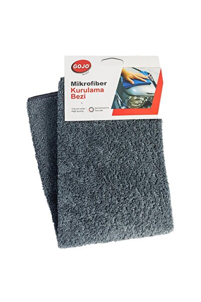 Gojo Mikrofiber Yüzey Parlatma Havlusu + Kurulama Havlusu+ Cam Bezi 3lü Set+ Lastik süngeri HEDİYE