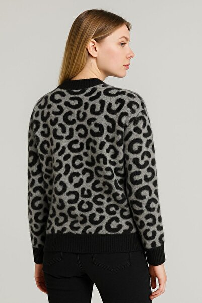 Sfg Life Moda Pulover de damă leopard