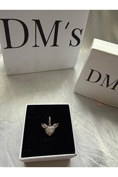 DM’s Silver Parlak Kanatlı Gümüş Charm’ı